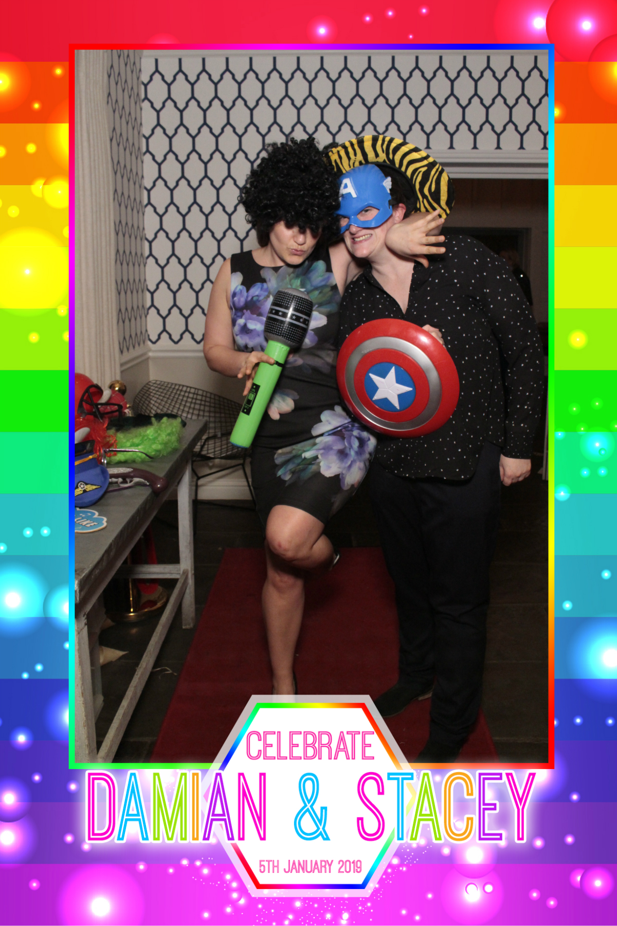 Damian and Stacey's Wedding | View more photos from the event at gallery.myphotoboothexperience.co.uk/u/MyPhotoBoothExperienceLtd/Damian-and-Staceys-Wedding